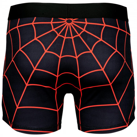 Spider-Man Miles Morales Character Armor Style Boxer Briefs